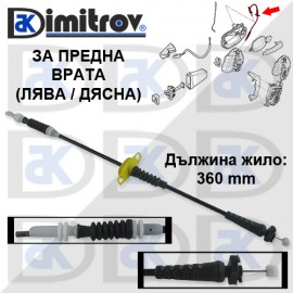 Жило отваряне врата BMW 5 (E60 / E61)